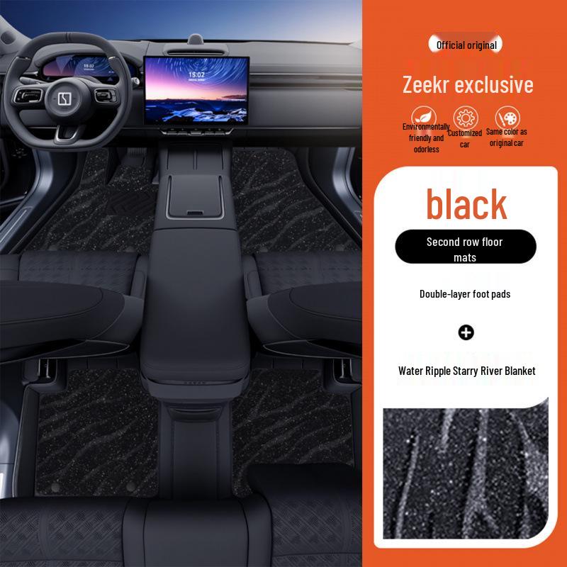 Juego de Alfombrillas de Suelo y Alfombrilla de Maletero Zeekr 7X - Cobertura Completa Piezas de Mejora Interior 2025