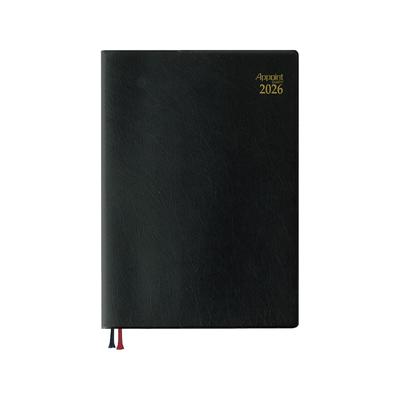 Daigo 2026 Appointment Starts December 2025 Planner, Weekly, Left, B5, Black, E1038, 2025,