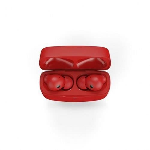 Écouteurs TWS - URBANISTA - ATLANTA - Rouge - Autonomie 34 heures - Réduction de bruit active