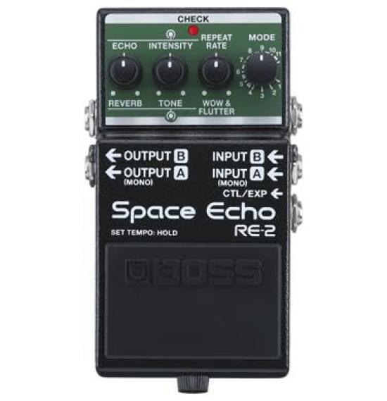 BOSS Space Echo Space Echo Echo Delay Reverb Guitar Effector RE-2