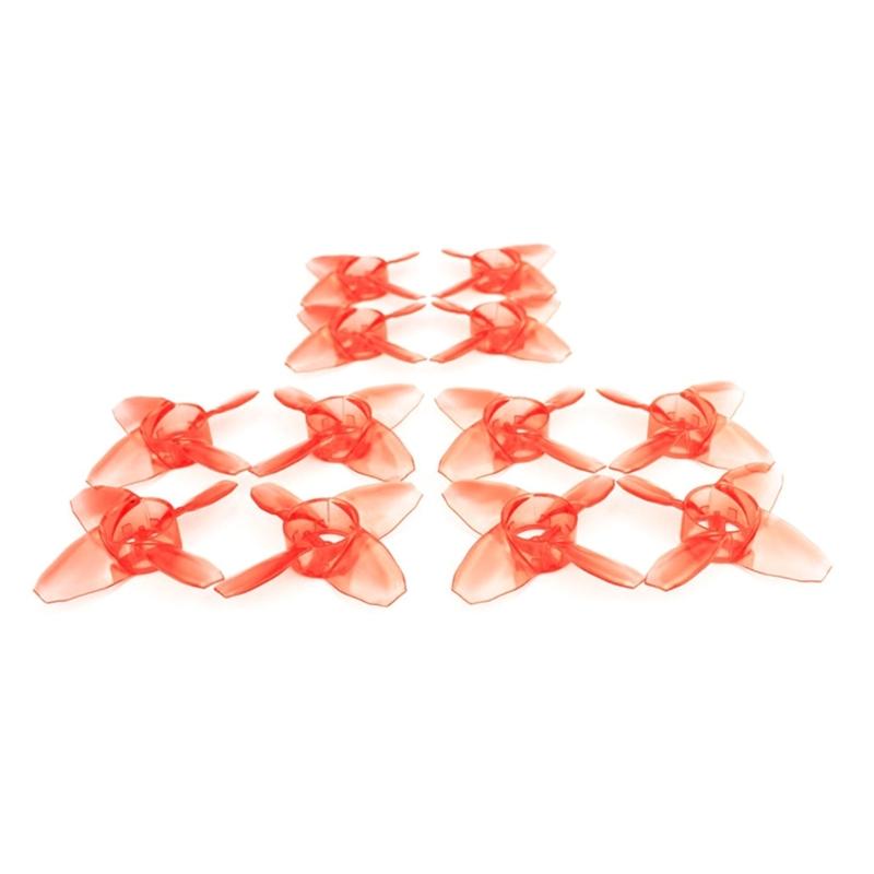 4pcs Plastic Propellers Indoor Drones Propellers Set High Performances Propellers Smooth Flight Propellers for Tinyhawk