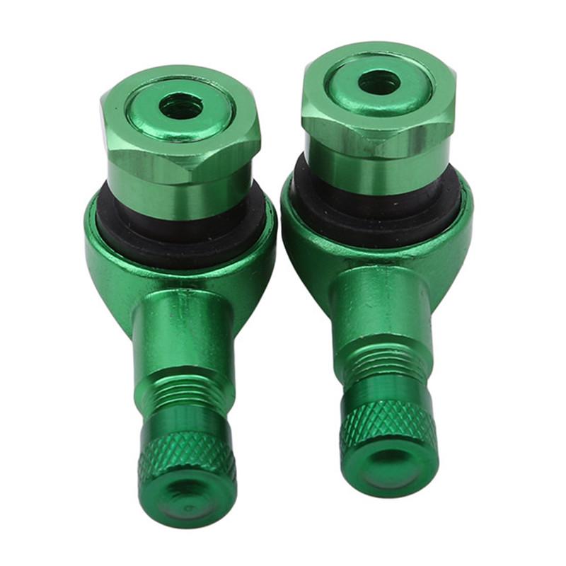 2pcs/lot 11.3mm Universal Wheels Valve Stems Motorcycle Aluminum Wheels Tire Valve Stems Caps