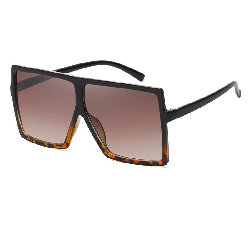 Women's Trendy Oversized Fashion Sunglasses - European & American Style