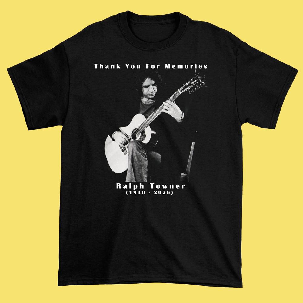 

Thank You For Memories Ralph Towner 19402026 Shirt S5XL QT1700 Unisex T-Shirt M