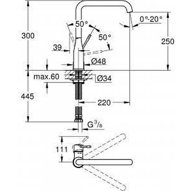 Grohe Essence Plus Supersteel Mixer 30269DC0