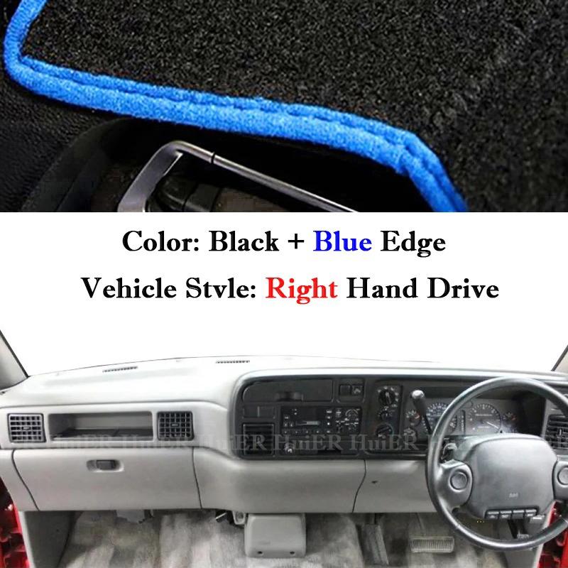 For Dodge Ram 1500 2500 3500 1994-1997 Car Dashboard Cover Dash Board Sun Shade Anti-UV Pad Carpet Dashmat Interior Accessories