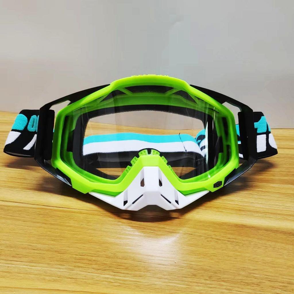 Gafas de Moto y Esquí a Prueba de Viento Transfronterizas: 100% Todoterreno, Equitación al Aire Libre y Protección para Descenso