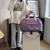 Expandable Travel Duffel Bag Crossbody Travel Luggage Bag Women's Fitness Handbag  Business Trips