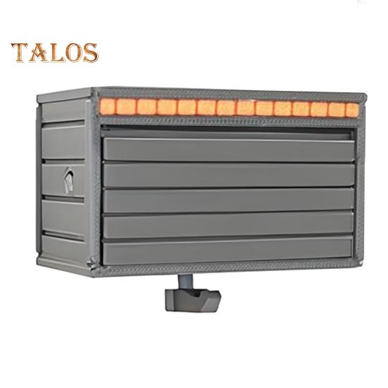 Wall Mount Key Holder Car Garage with Opening Door Easy Installation 3D Key Holder Storage Rack for Entryway