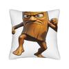 Tung Waving Hand Holding Pillow Case  Square Pillow Cover Kawaii Pillowcases For Living Room Bed Chair