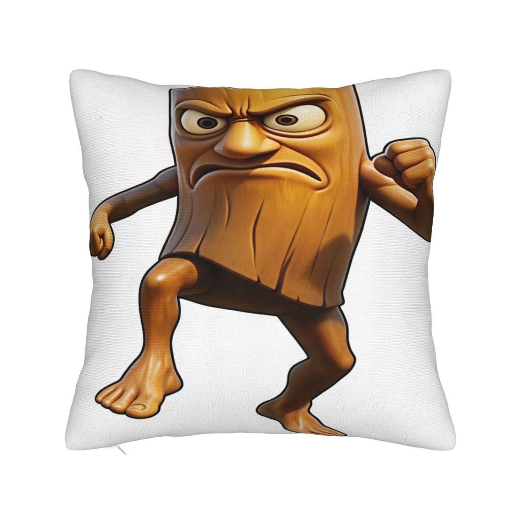 Tung Waving Hand Holding Pillow Case Square Pillow Cover Kawaii Pillowcases For Living Room Bed Chair