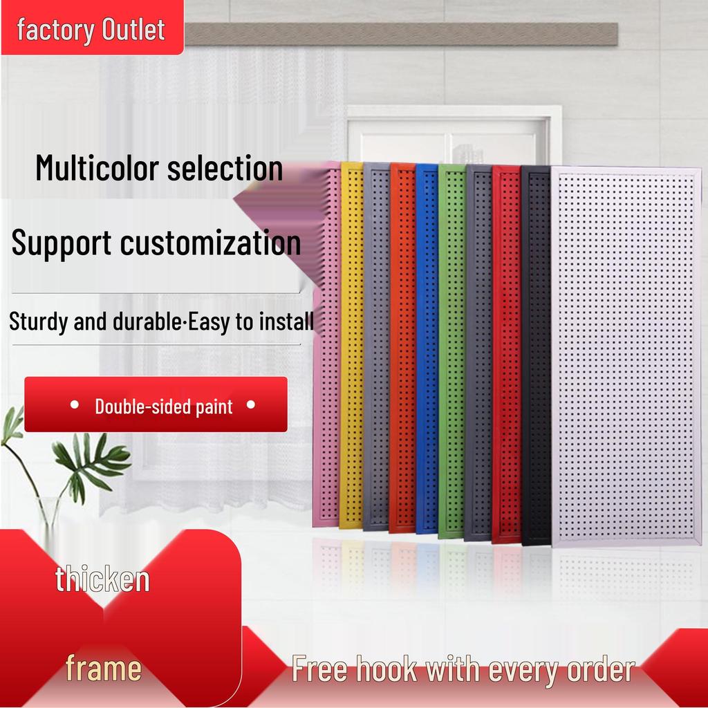 Kleurrijk Prikbord Wand: Multifunctioneel Gereedschap, Hardware en Sieraden Displayrek