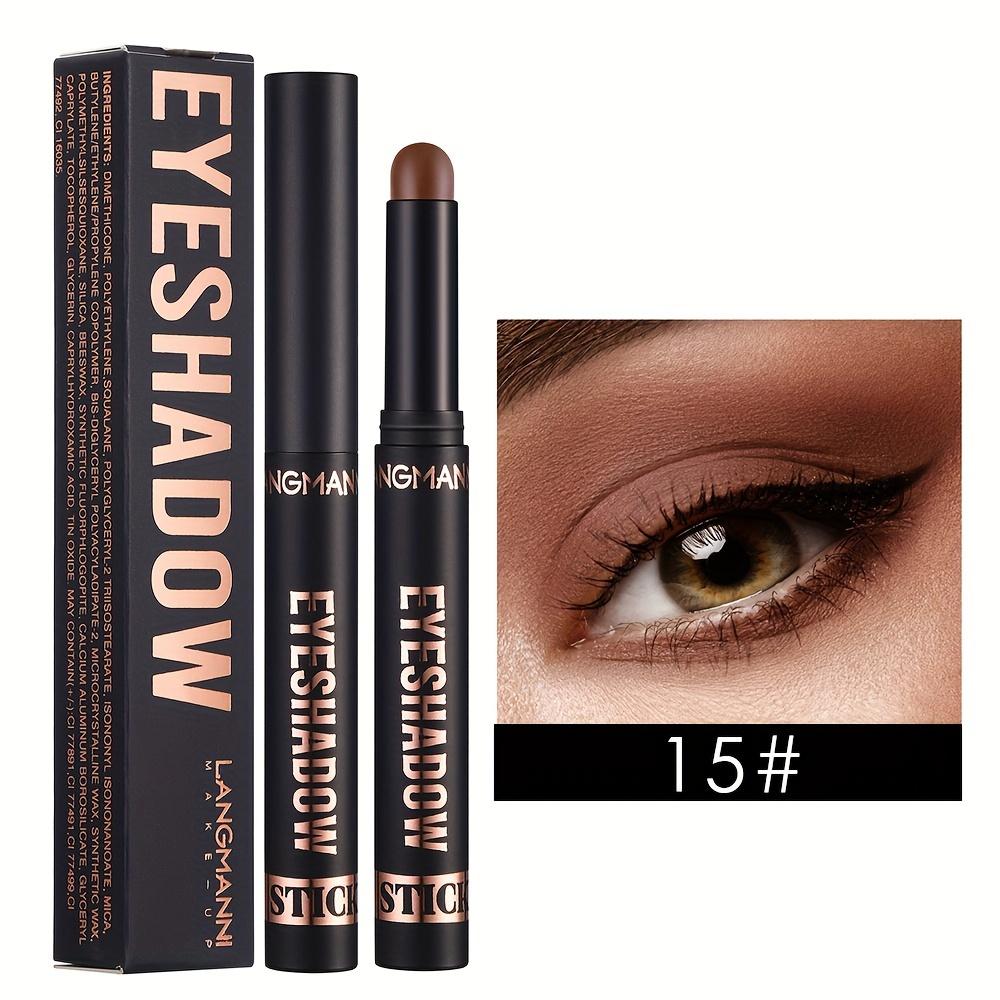 8-Color Eye Shadow Stick Long-Lasting Waterproof Cream To Powder Shimmer Glitter Eyeshadow Pigmentation Makeup Eyeshadow Pencil for Music Festival