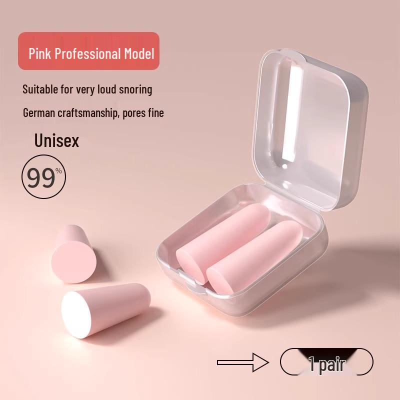 German Silicone Earplugs: Noise-Reducing, Soundproof for Sleep and Study