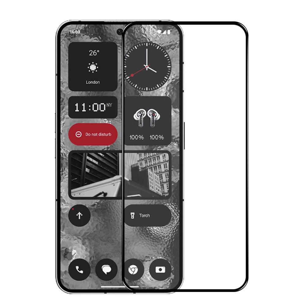 

NORTHJO A+ For Nothing Phone (2) Screen Protector High Aluminum-Silicon Film 0.3mm 2.5D Black