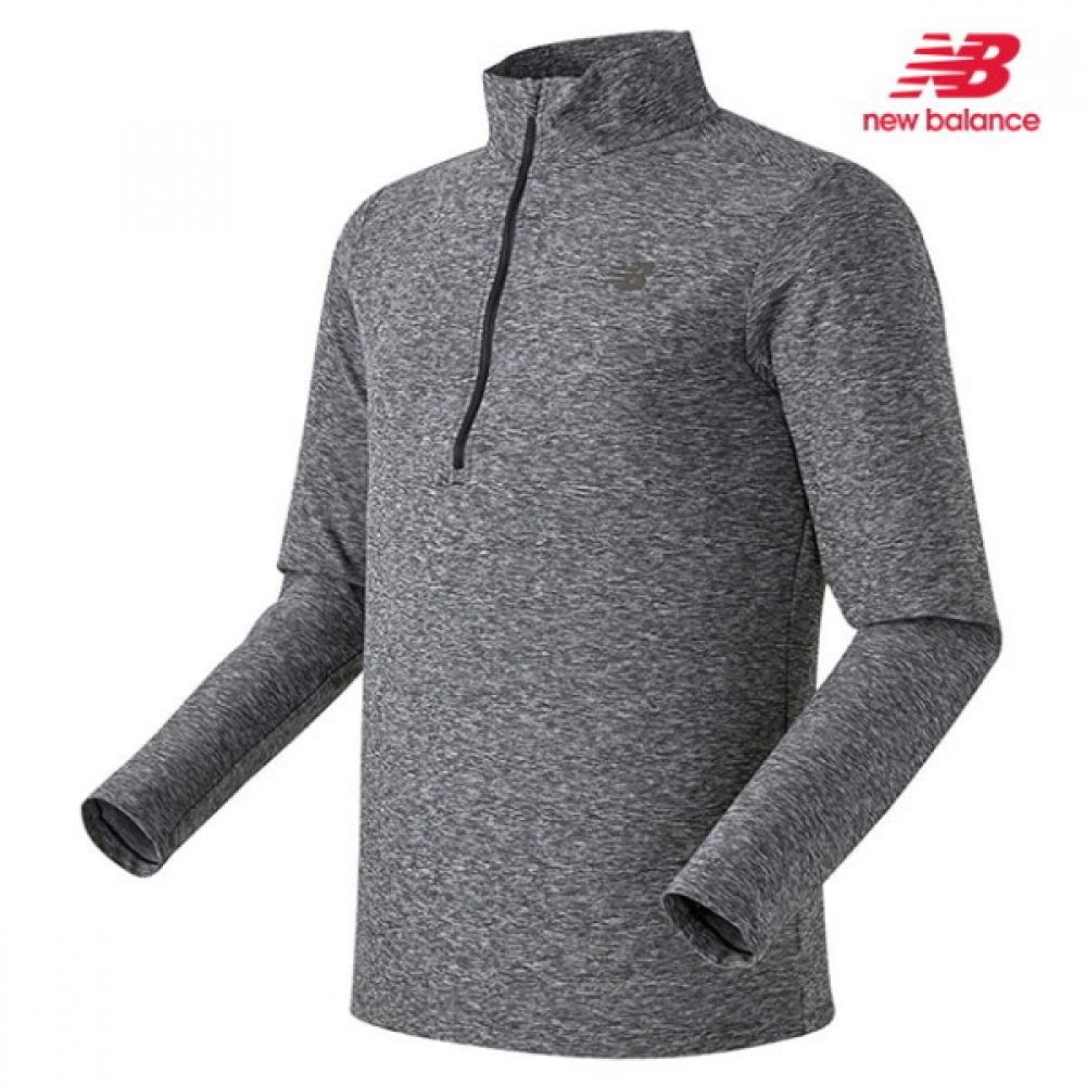 

New Balance Мужская футболка с длинным рукавом Core на молнии до половины Long Nbnda46021 19 amT83915 95