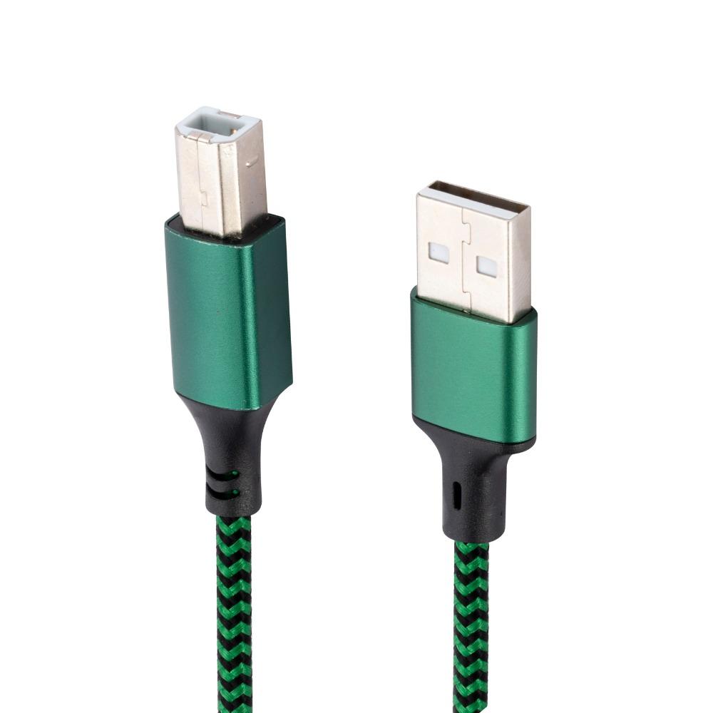 A To B USB 2.0 Printer Data Cable USB To A/B Square Port Printing Cable  for Printer/Scanner/Laptop