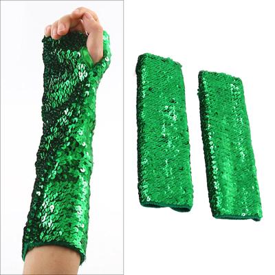 Auffällige Pailletten-Armstulpen Armärmel für Feiertagsfeiern und Bühnenshows Bequeme elastische Armbedeckungen
