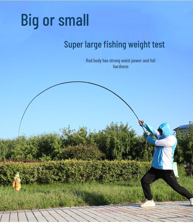 Ultra-Light Ultra-Hard Beginner Fishing Rod Set - Short Section Stream Rod