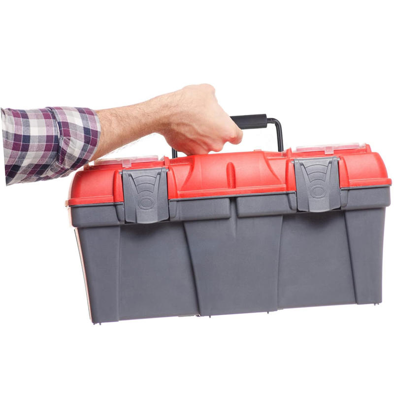 1PC Toolbox Spring Folding Handle Tool Creative Heavy Duty Chest Cabinet Surface Mounted Spring Loaded Handle