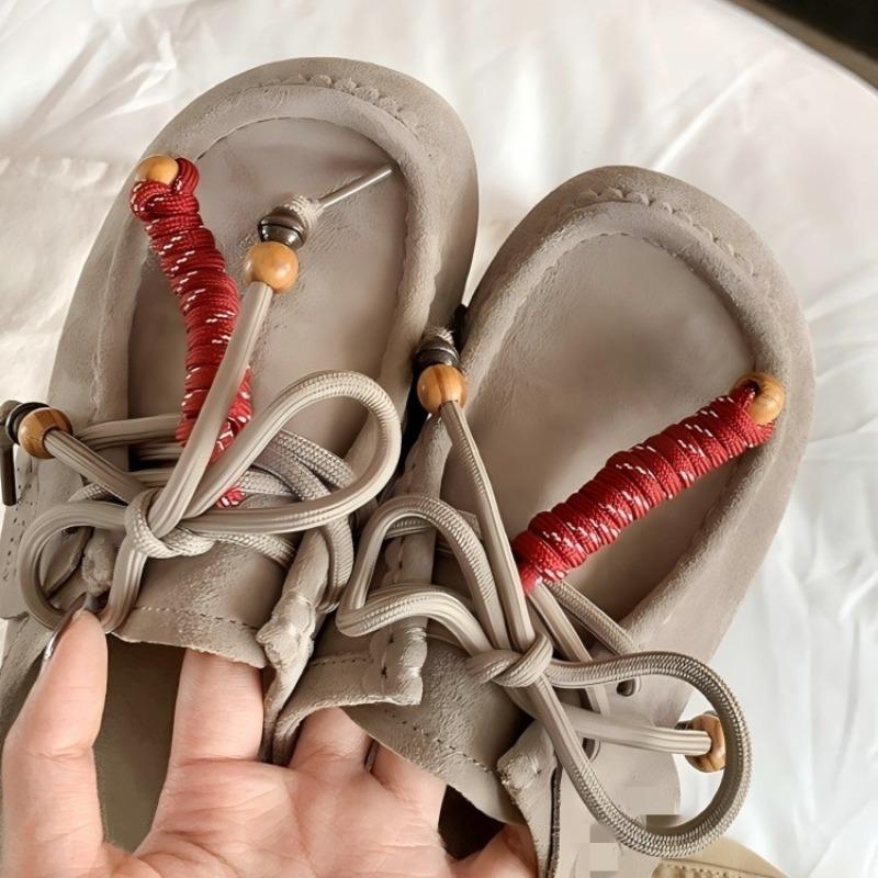 Retro Boken Shoes for Women, New Style Casual Shoes, Thick-soled Height-increasing Loafers