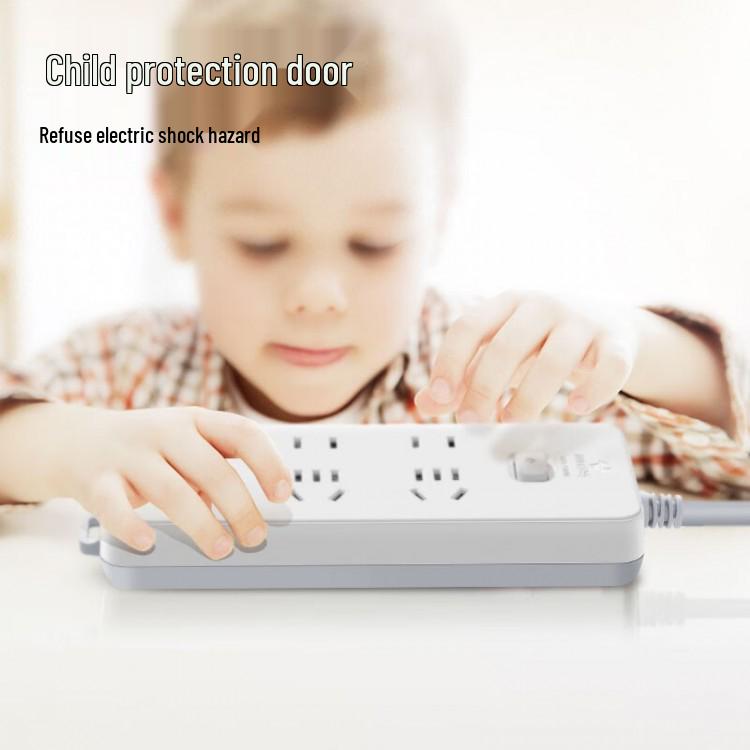 GN-B7060 Bull Power Strip: Six-Outlet Extension Cord with Master Control
