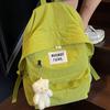 Simple All-matching Backpack Women Large Capacity Casual Junior High School Students Schoolbag Mountaineering Light Travel