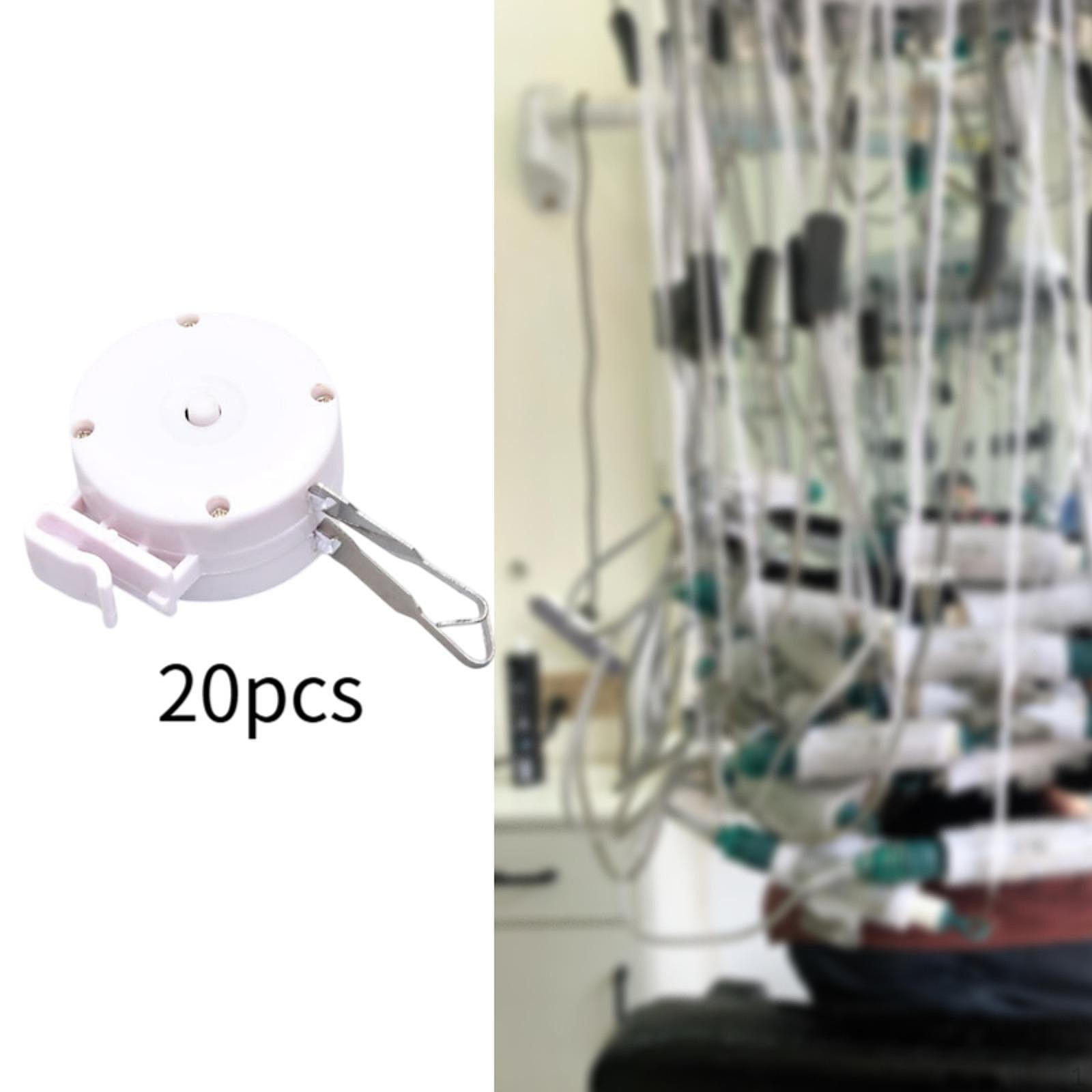 

20 шт. Цифровая машина для завивки волос, тяговая проволочная коробка, крючок для подвешивания, термостойкий, экономящий место, твердый White A