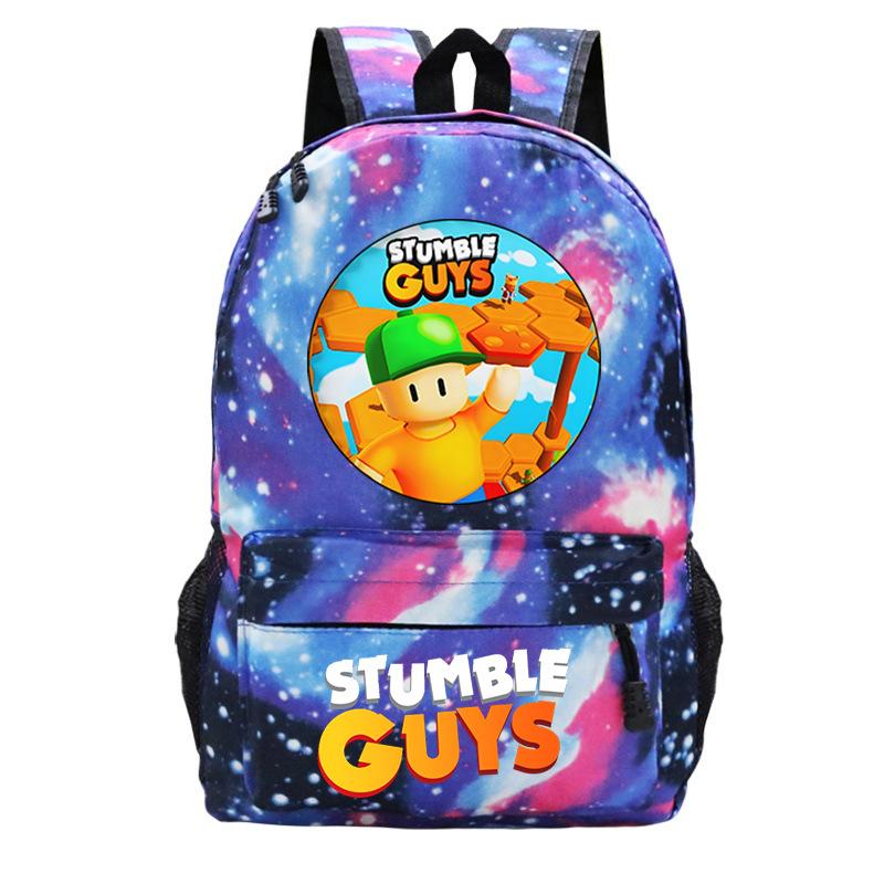 Children's backpack cute cartoon peripheral printing outdoor travel sports backpack large capacity student bag