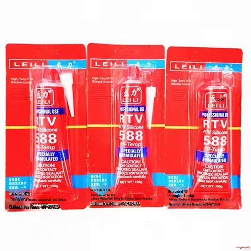 Leili Car Repair Red Sealant Adhesive