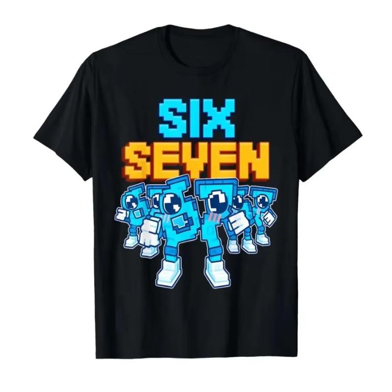 67 Six Seven Italian Fun Imagination Game Expression TShirt Suitable for Both Men and Women Street Wear