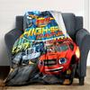 1pc Blaze and the Monster Machines Blanket, Gift, for Men and Women, Soft Blanket, Good for Sofa Bed Couch Travel, Lightweight Flannel Blanket