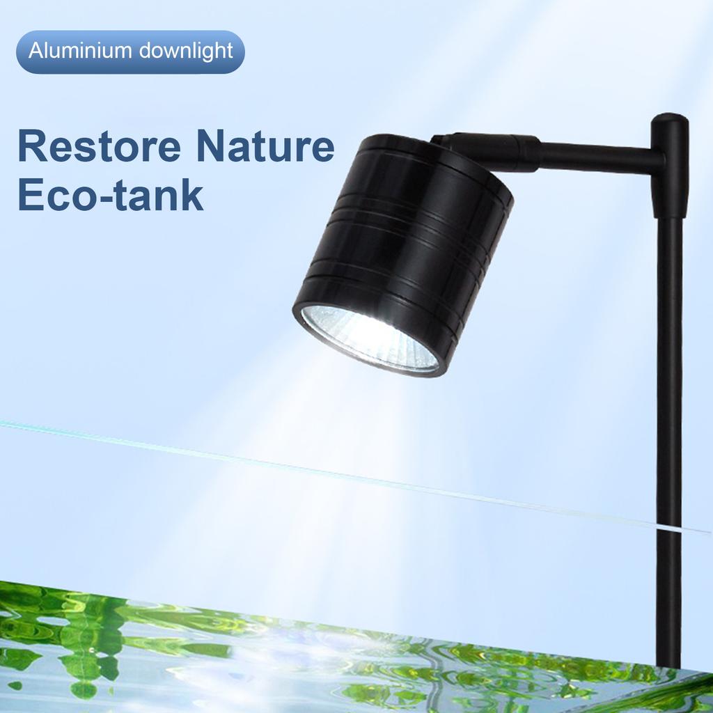 Aquariums LED Light 7w/10w LED for Small Size Fish Tanks Clip On Type Aquariums Light with Clip Adjustable Light Color