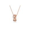 Twist Hollow Necklace Women Jewelry Rose-Gold 5620549