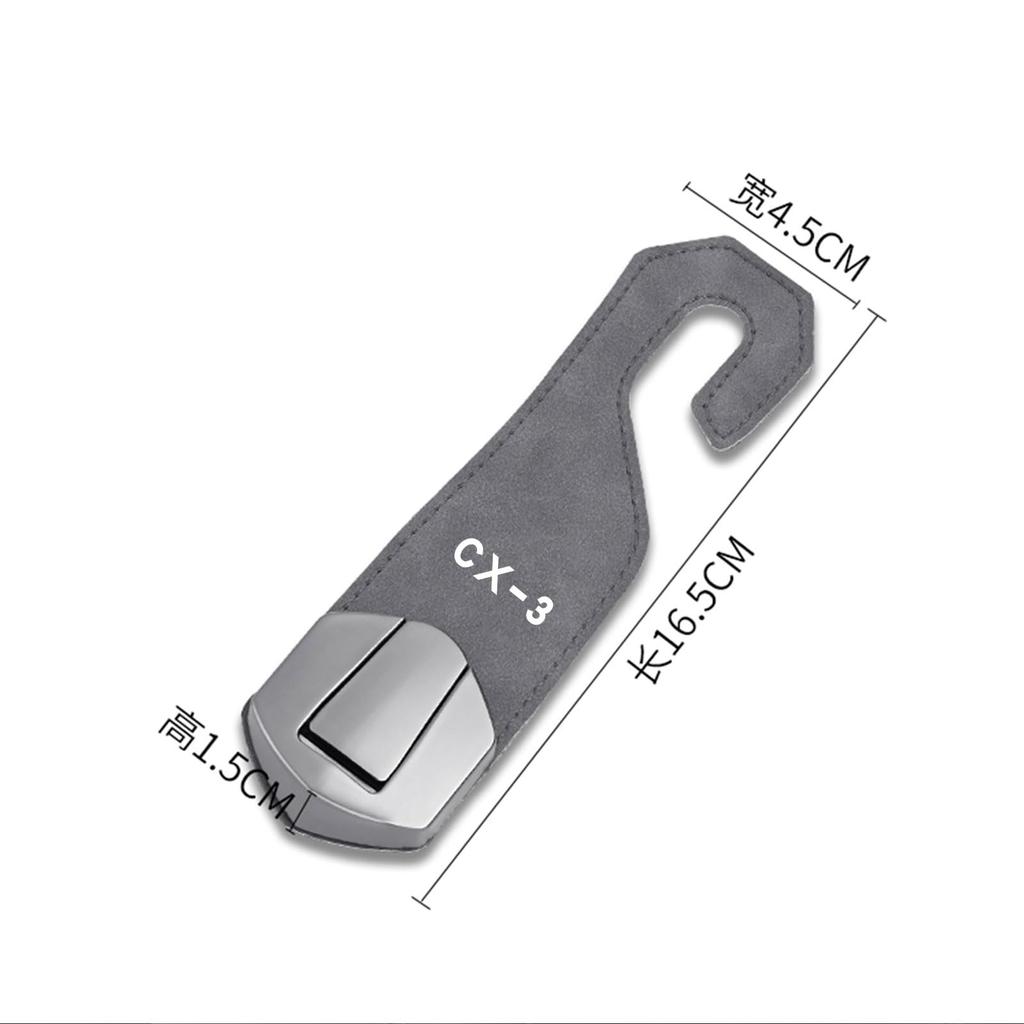 MAIBAOYUAN Car Seat Hook, Headrest Hook, Car Hook, Seat Back Hanger, Fur Inside Out