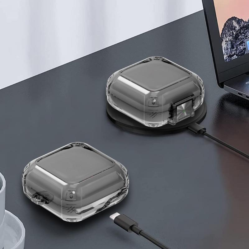 High Transparency TPU Cover For FitPro Wireless Earphones Case Featuring AntiDrop Protections Perfectly Fit Design Bag