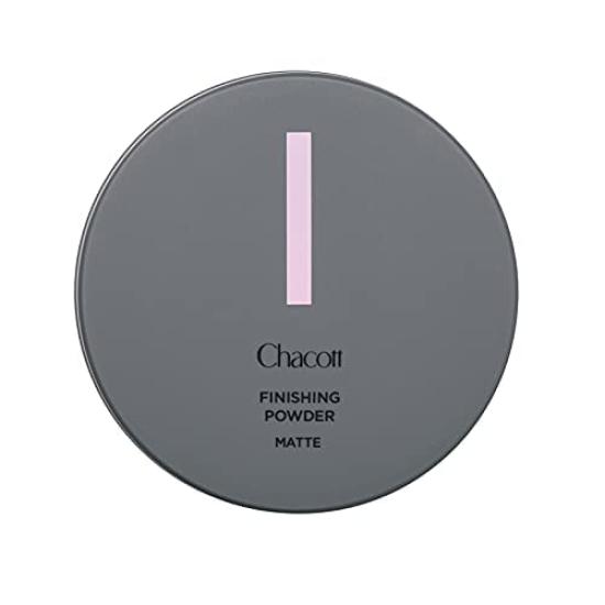 [Set of 2] Chacott Finishing Powder Face Powder - Prevents Makeup from Smudging and Shine. Functional Powder for Matte Finish. Suitable for Oily