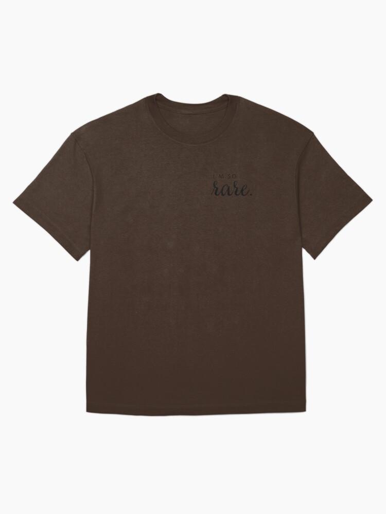 Ich bin so selten. Übergroßes T-Shirt