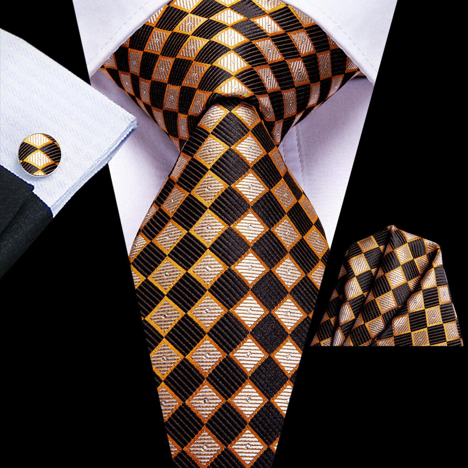 

Чоловіча шовкова краватка Hi-Tie, краватки в клітку з діамантами, атласні суцільні фіолетові, весільний набір для випускної вечірки N-3333