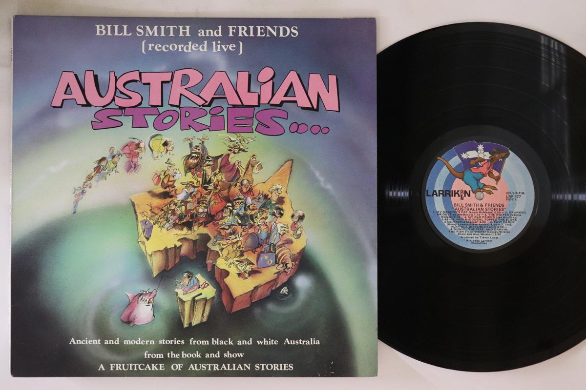 

LP Record BILL SMITH Australian Stories LRF177 LARRIKIN 1986 Australia Rock Used