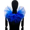 Removable Puffy Mesh Faux Collar Clown Circus Shirt Collar Business Weddings Parties Cosplay Accessories