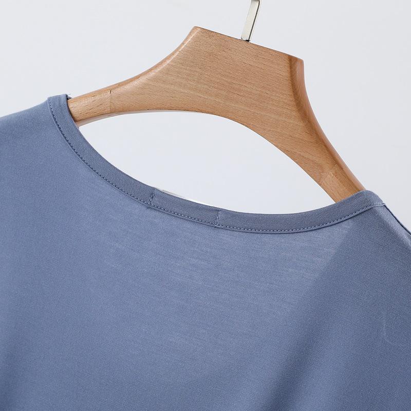 Modal Women's Sleeveless Pajama Top - Lightweight, Casual, Plus Size for Spring/Summer