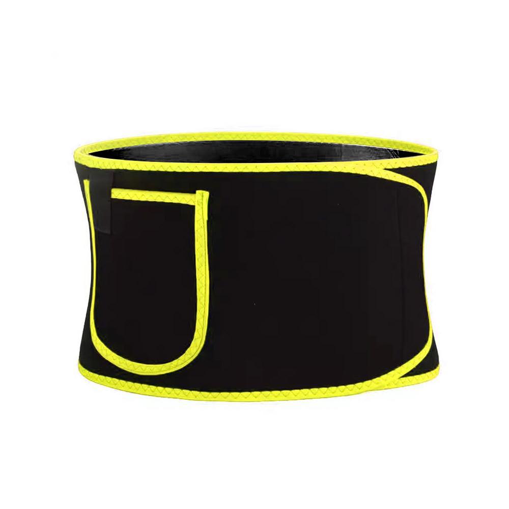 Sports Sweatband Belt Shaping Elastic Slimming Sweat Belt Adjustable Waist Tummy Trimmer For Women Men Running Fat Burning Yoga