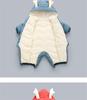 Newborn Baby Fleece-Lined Autumn/Winter Romper - Thick Cotton Crawling Suit