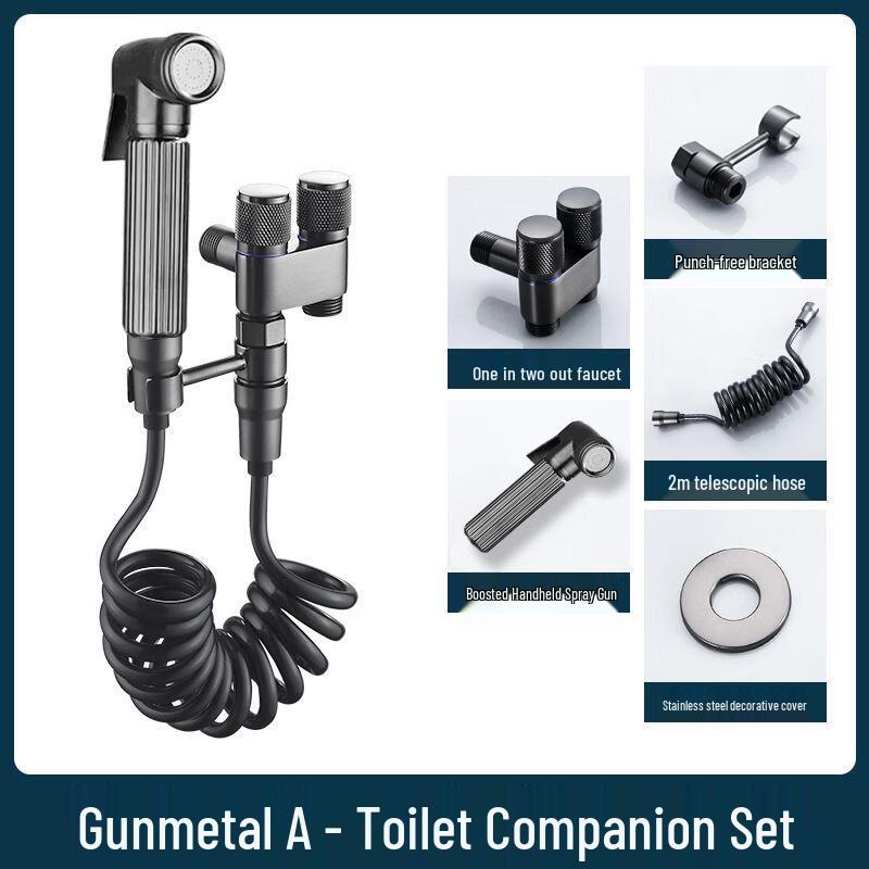 

Thickened Copper Toilet Bidet Sprayer Set