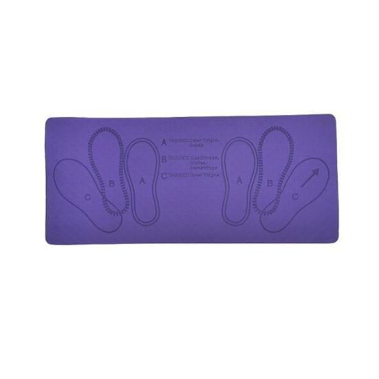 

Squat Mat with Foot Position Guides Home Fitness Squat Training Mat 31.5 x 13.78 Inches Multifunctional Exercise Mat for Squats Lunges Abdominal M