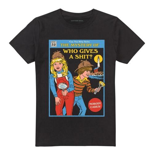 Steven Rhodes Unisex Adult Who Gives A Shit T-Shirt