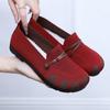 New Style Non-Slip Soft Sole Flat Shoes for Middle-Aged & Elderly Women - Spring/Autumn Comfort Shoes