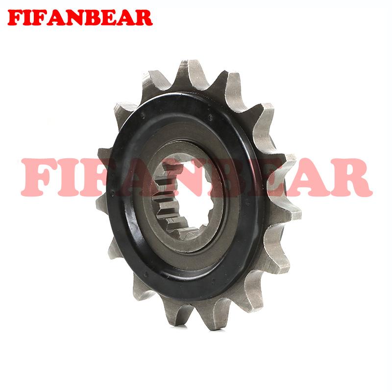 Motorcycle Small Sprocket 15 Teeth Front Sprocket 525 For QJMotor SRK 250 Srk 250 Rr 24-25 SRT 550x 24-26 SRK 600/600RC 23-26