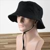 Sombrero de Cubo para Hombre Talla XXL 64 cm Algodón Talla Grande Sombrero de Pescador Sombrero de Sol de Verano Camping Plegable Bob